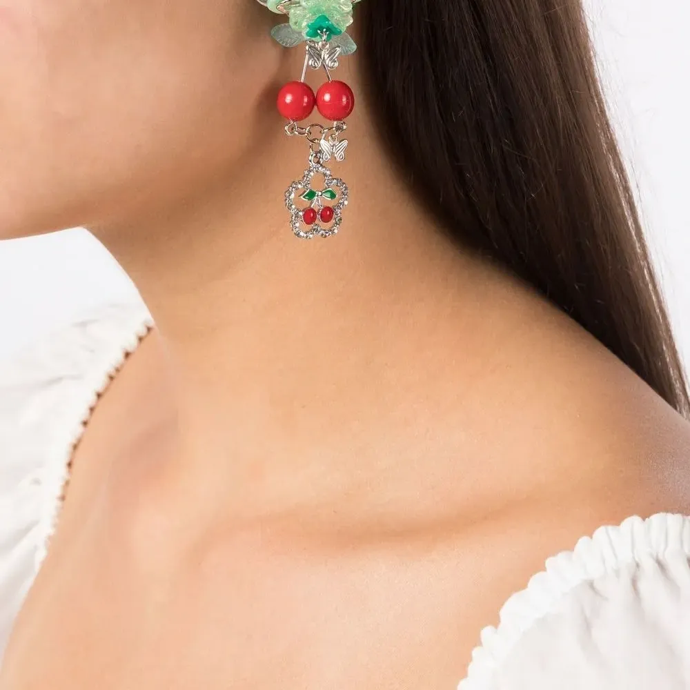 Массивные серьги-подвески