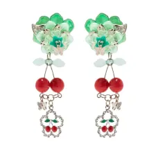 Массивные серьги-подвески