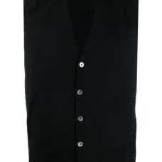 Жилет из мериносовой шерсти с V-образным вырезом