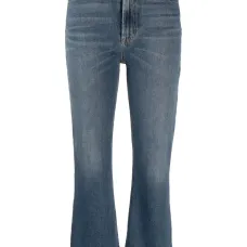 Джинсы bootcut с завышенной талией