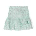 Мини-юбка с оборками и цветочным принтом Мини-юбка с оборками и цветочным принтом