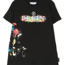 Футболка с эффектом разбрызганной краски Футболка с эффектом разбрызганной краски