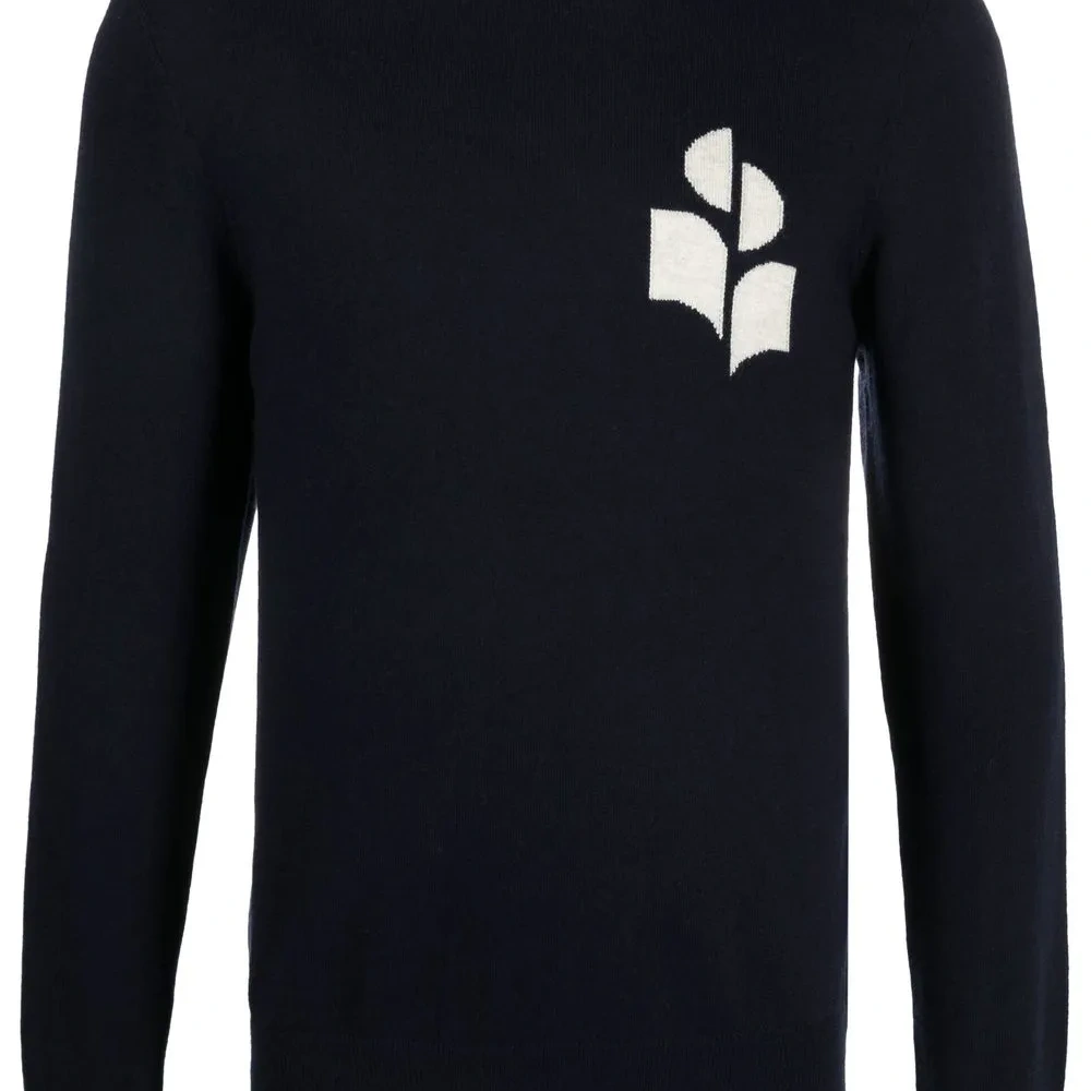 Свитер Evans вязки интарсия с логотипом