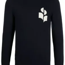 Свитер Evans вязки интарсия с логотипом