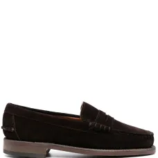 Пенни-лоферы с закругленным носком