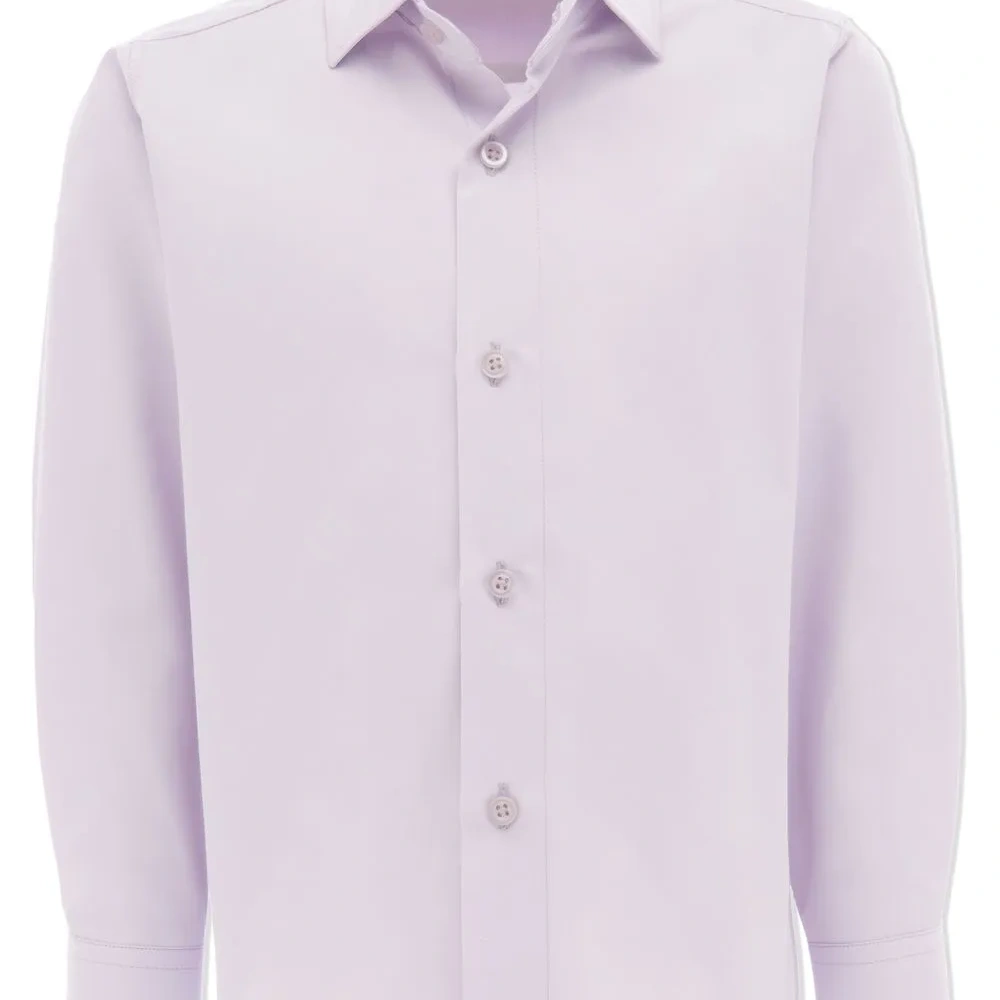 Однотонная рубашка