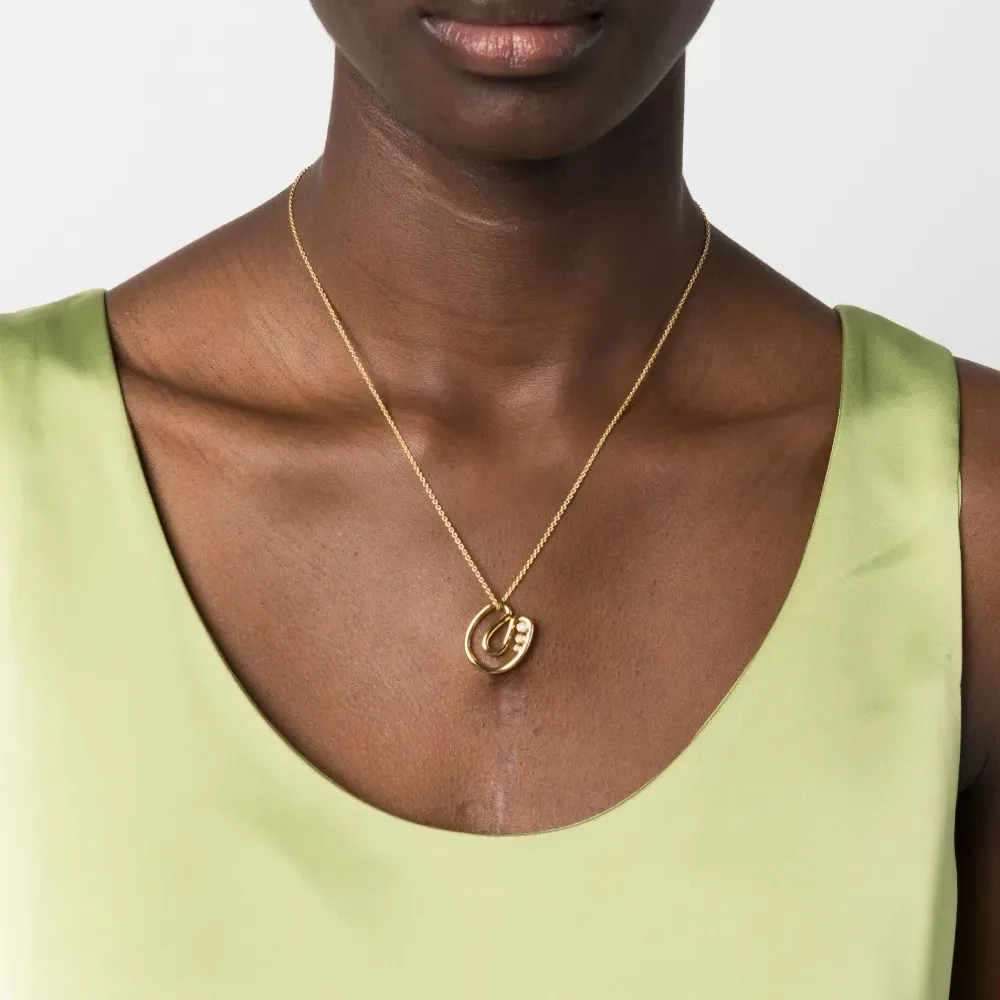 Цепочка на шею с подвеской U