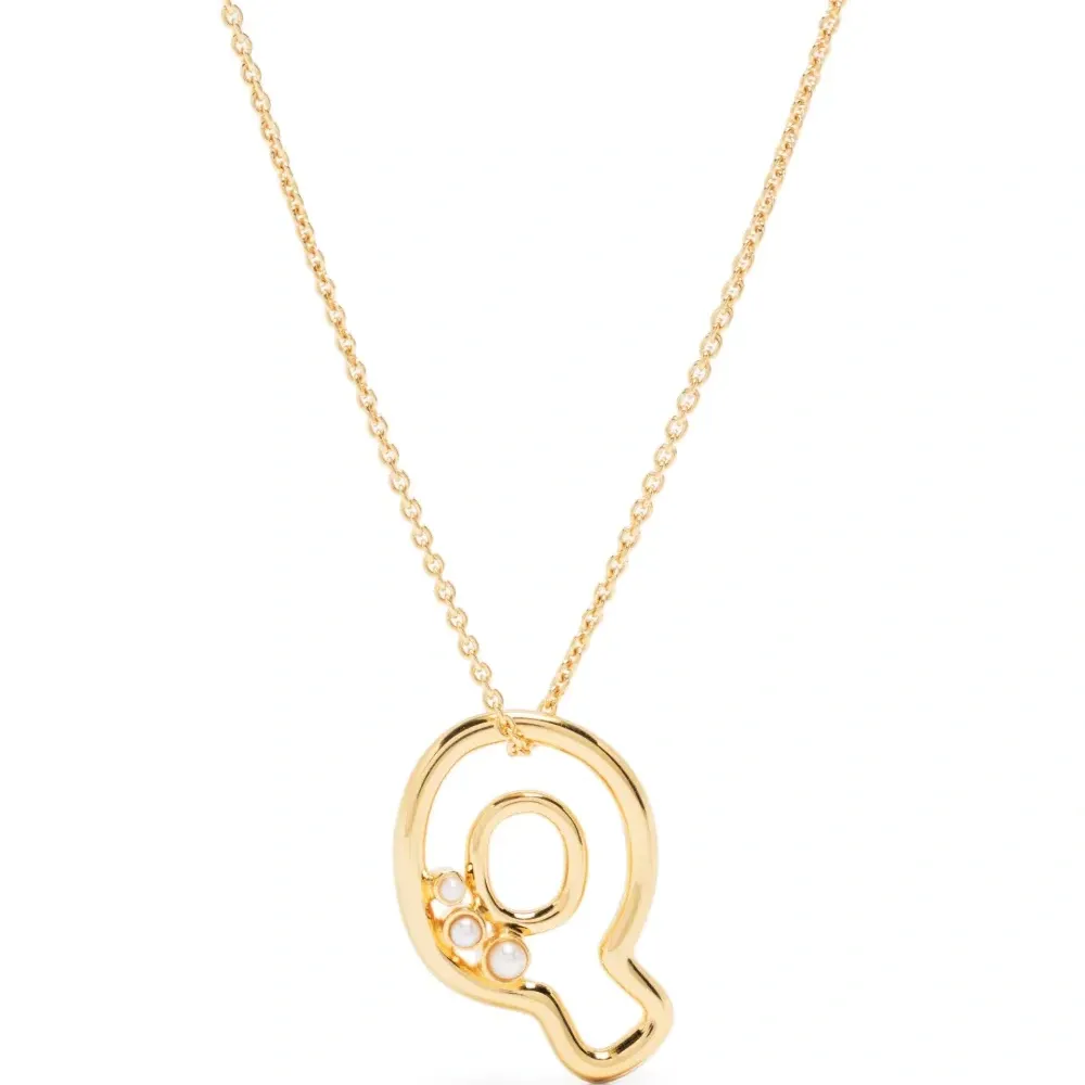 Цепочка на шею с подвеской Q