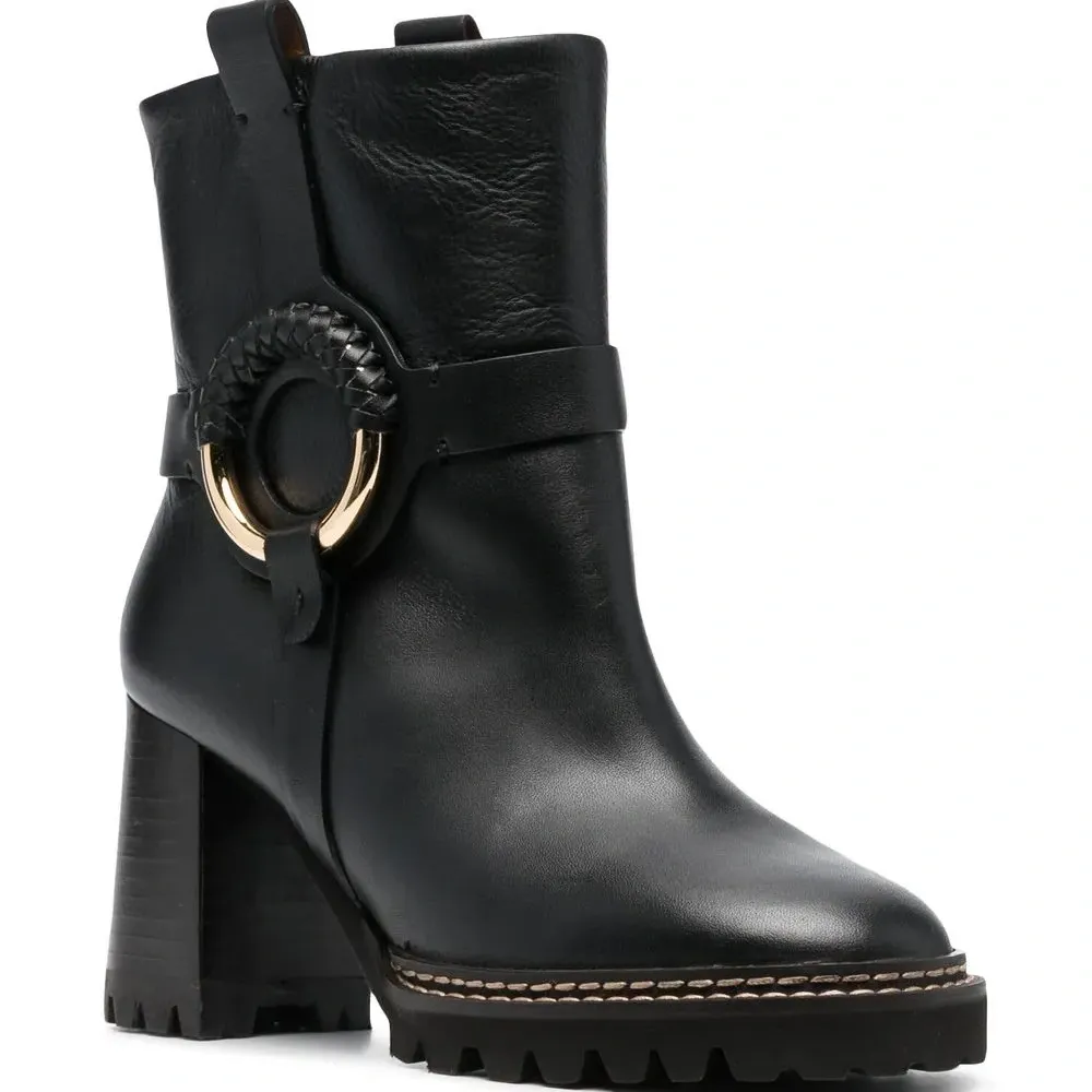 Ботильоны на каблуке