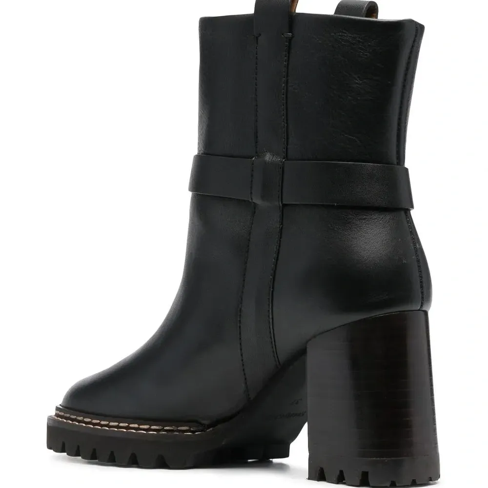 Ботильоны на каблуке