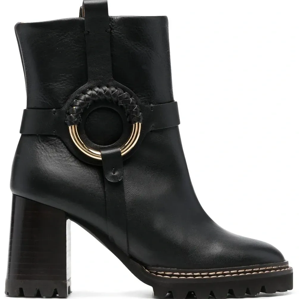 Ботильоны на каблуке