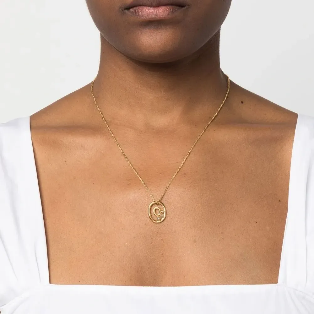 Колье с подвеской