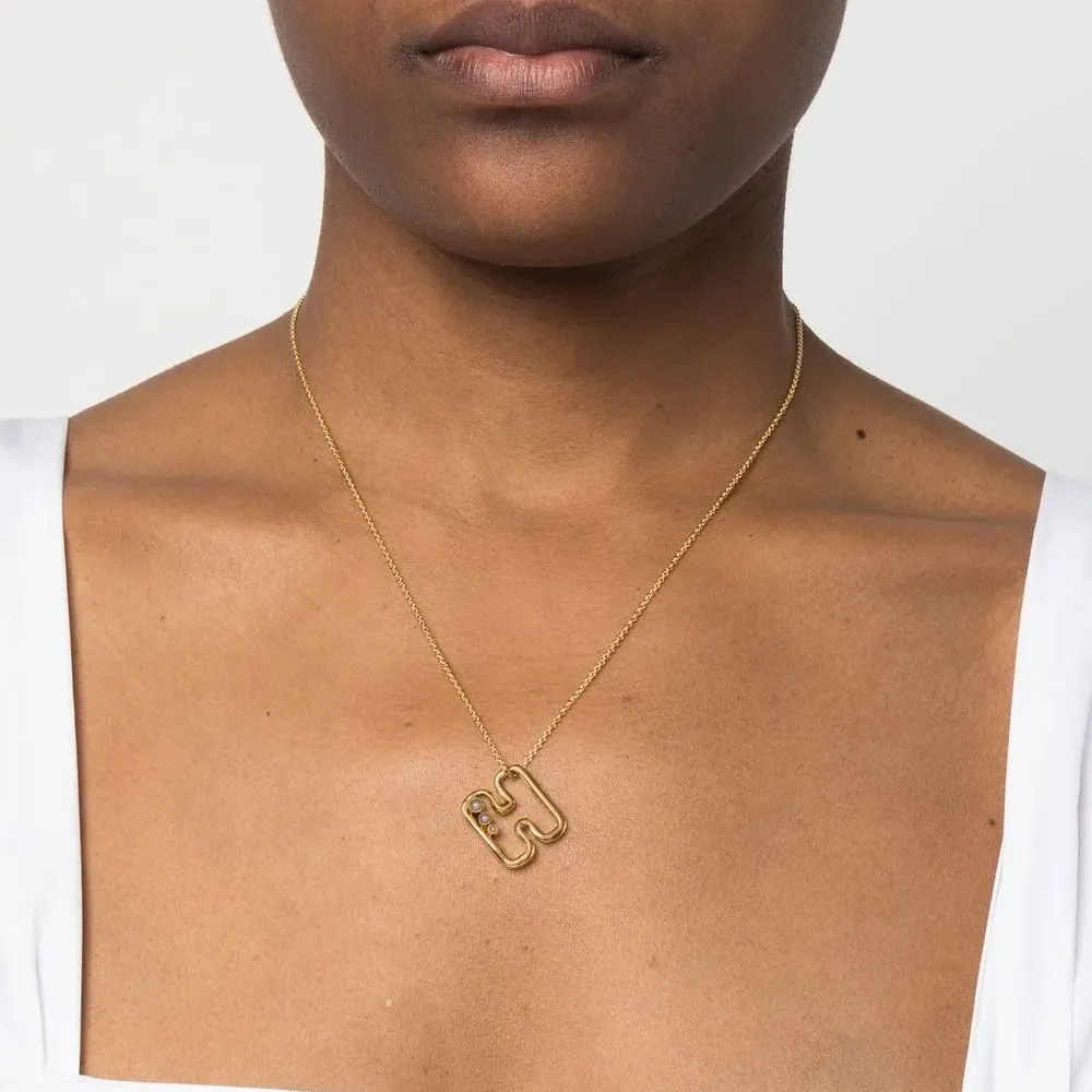 Колье с подвеской