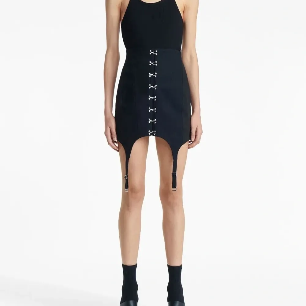 Топ E-Hoop в рубчик