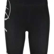 Шорты с завышенной талией и логотипом Шорты с завышенной талией и логотипом