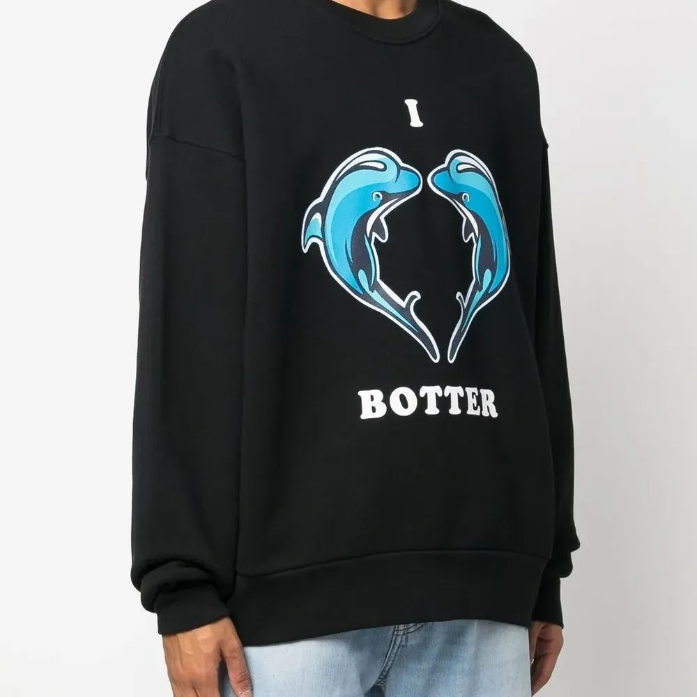 Толстовка с графичным принтом