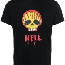 Футболка из органического хлопка с графичным принтом Футболка из органического хлопка с графичным принтом