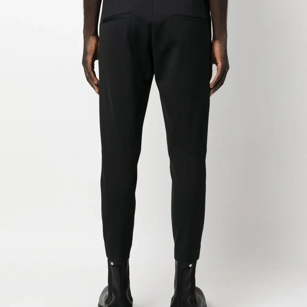 Укороченные зауженные брюки