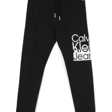 Спортивные брюки с кулиской и логотипом Спортивные брюки с кулиской и логотипом