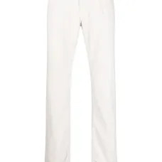 Прямые брюки средней посадки