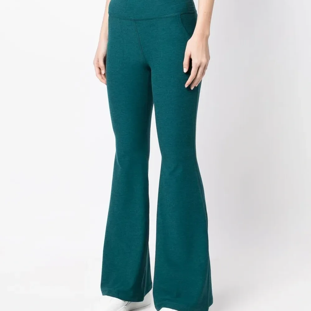 Расклешенные брюки Spacedye с завышенной талией