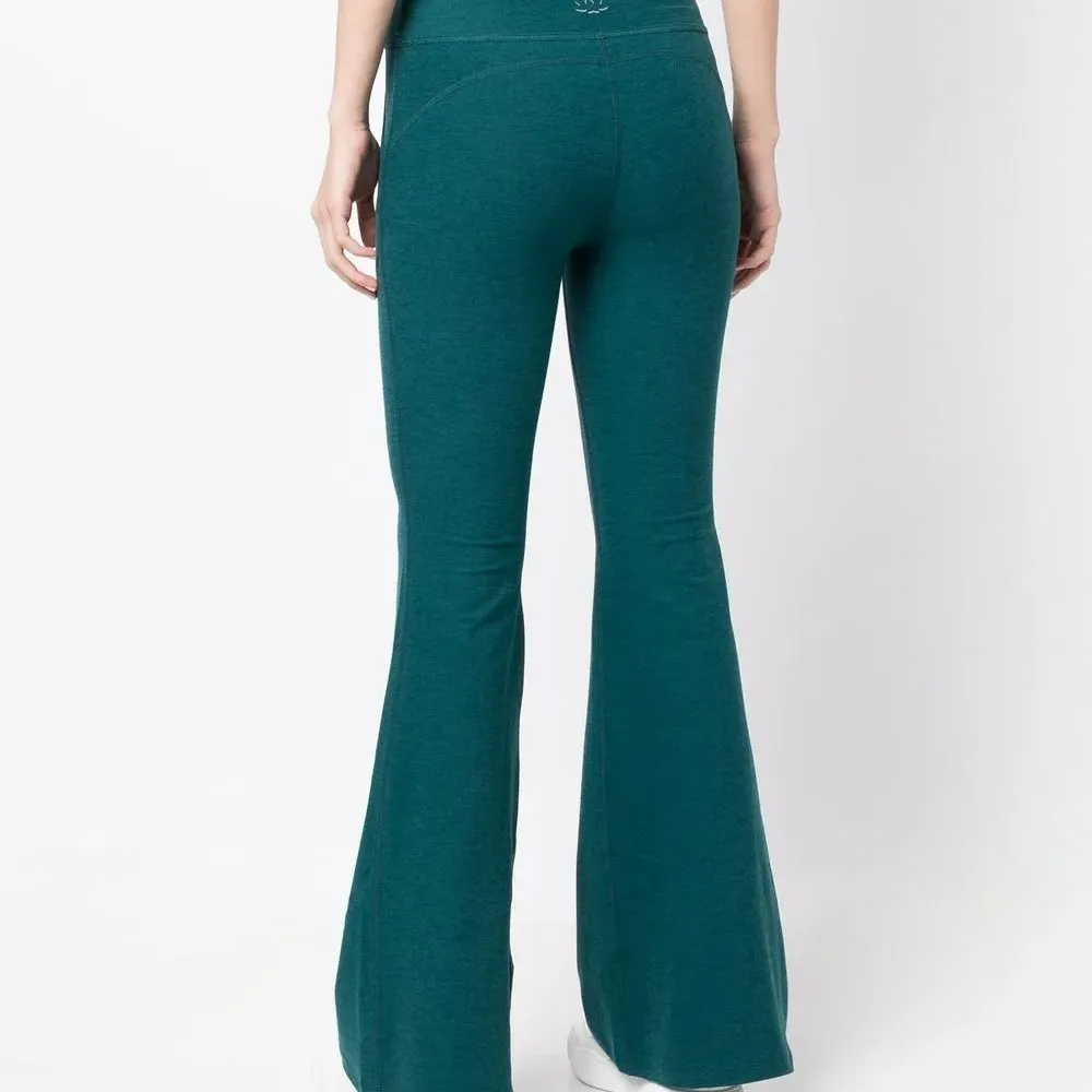 Расклешенные брюки Spacedye с завышенной талией