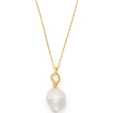 Колье Twister с жемчугом