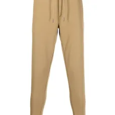 Зауженные спортивные брюки с вышитым логотипом