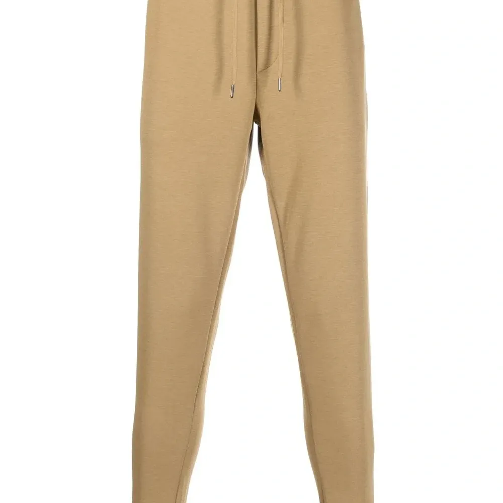 Зауженные спортивные брюки с вышитым логотипом