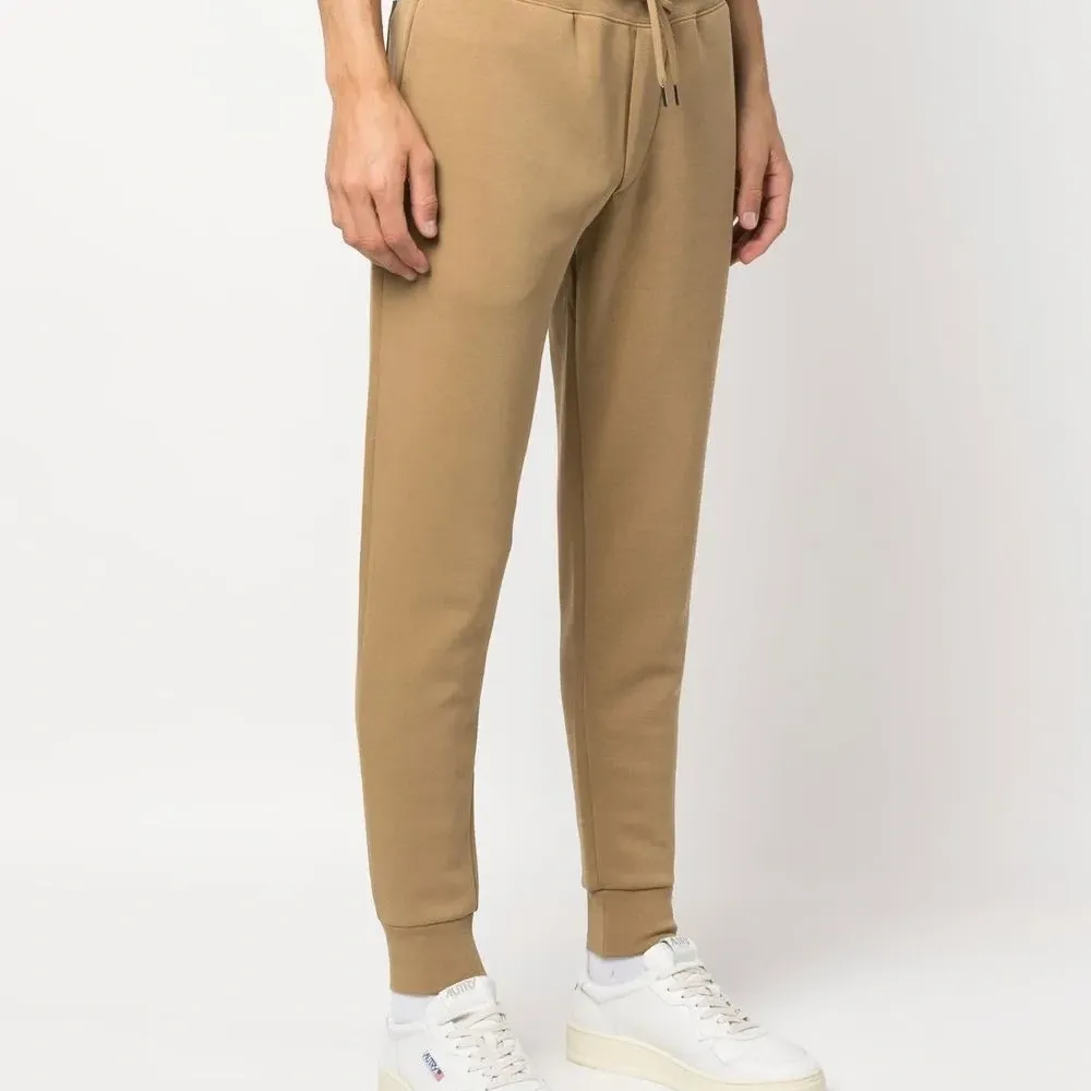 Зауженные спортивные брюки с вышитым логотипом