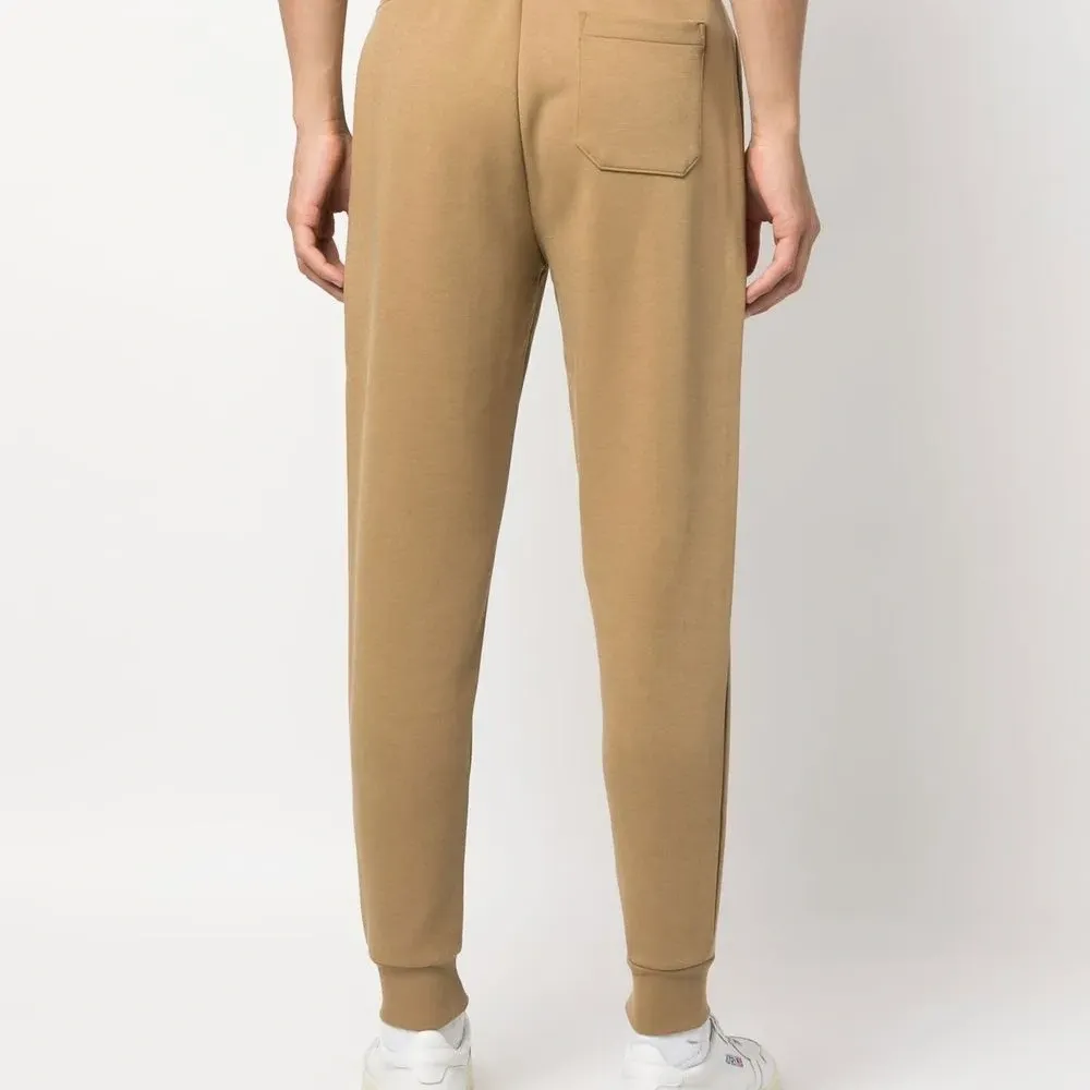 Зауженные спортивные брюки с вышитым логотипом