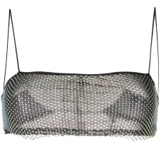 Укороченный топ с кристаллами