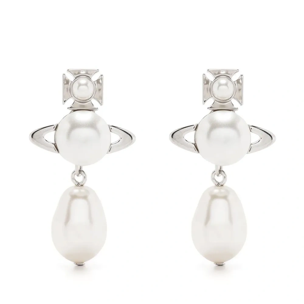 Серьги-гвоздики с декором Orb