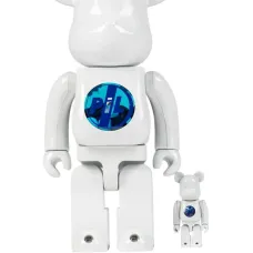 Набор фигурок Be@rbrick Limited Chrome 100% + 400% из коллаборации с Public Image