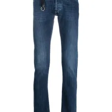 Джинсы скинни с завышенной талией Джинсы скинни с завышенной талией