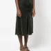 Бархатная юбка макси