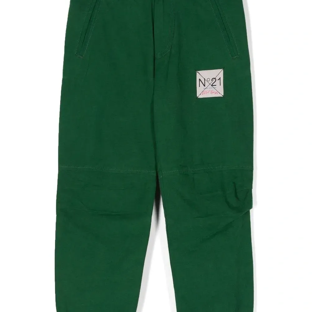 Брюки карго с нашивкой-логотипом