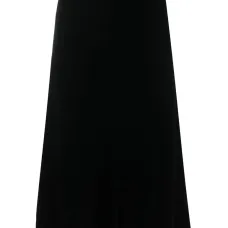 Бархатная юбка макси