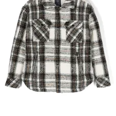 Клетчатая куртка-рубашка