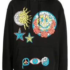 Худи Mosaic с графичным принтом