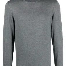 шерстяная толстовка с высоким воротником