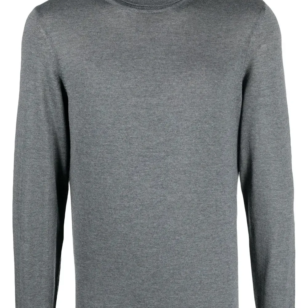 шерстяная толстовка с высоким воротником