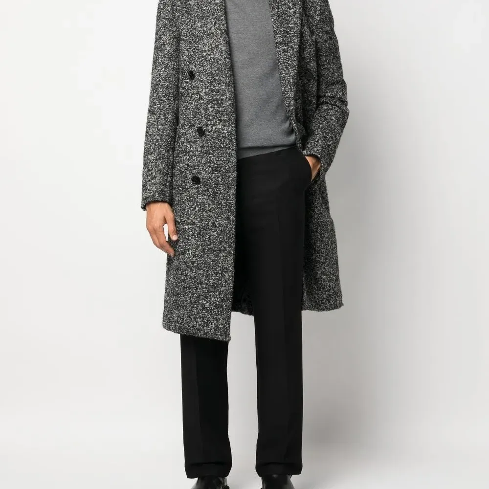 шерстяная толстовка с высоким воротником