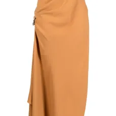 юбка миди с завышенной талией и сборками юбка миди с завышенной талией и сборками