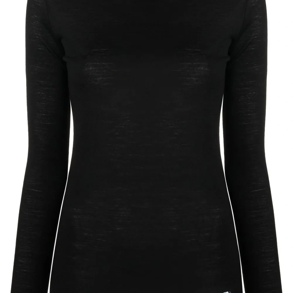 Трикотажный топ с логотипом