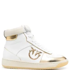 Кроссовки с нашивкой-логотипом