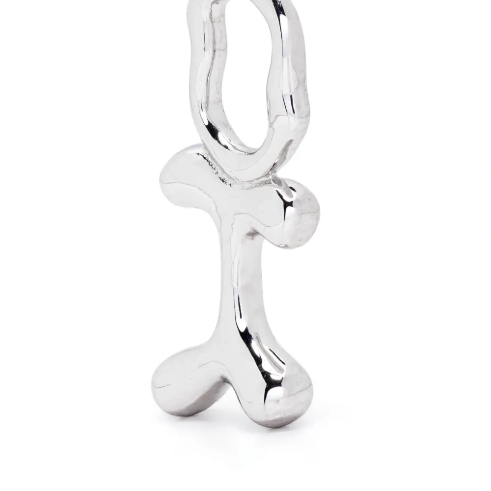 серебряная подвеска Fluent Letter I