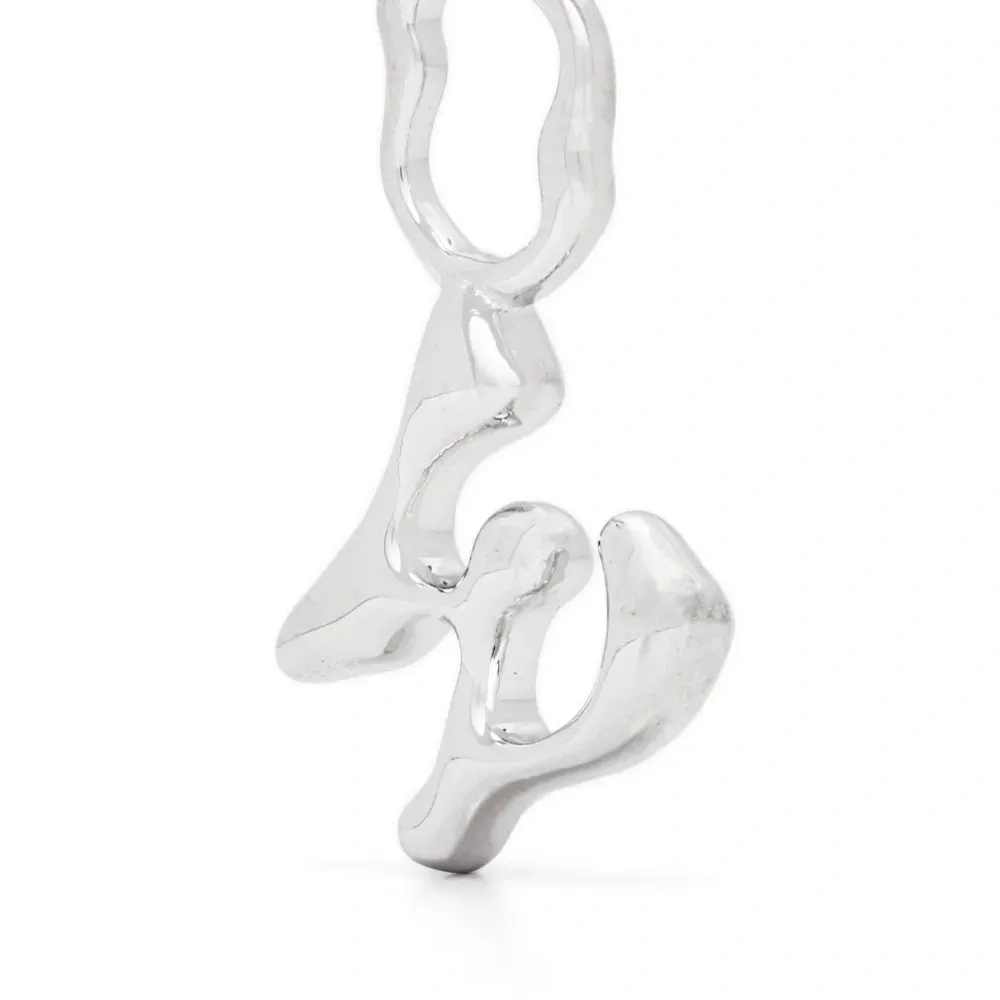 серебряная подвеска Fluent Letter W
