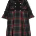 Платье в клетку тартан
