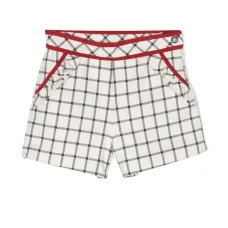 Фланелевые шорты в клетку